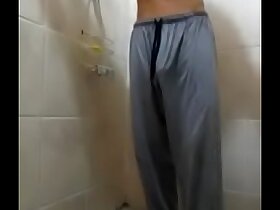 Bañandome tranquilo