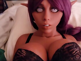 Swap fucking my pet succubus and elf tolerant coition dolls