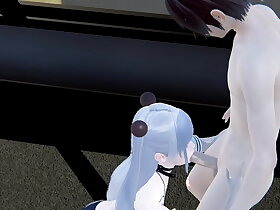 Yaoi Femboy Kano sex in a threesome part 1 Sissy crossdress Japanese Asian Manga Anime Film Game Porn Delighted